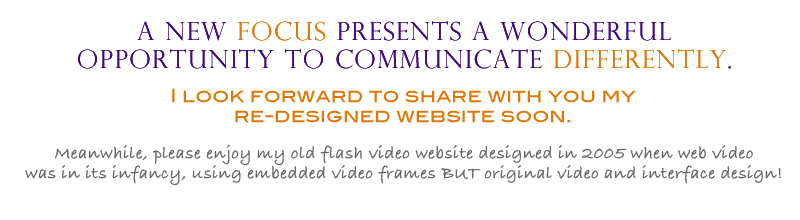 A new focus and new website coming soon.